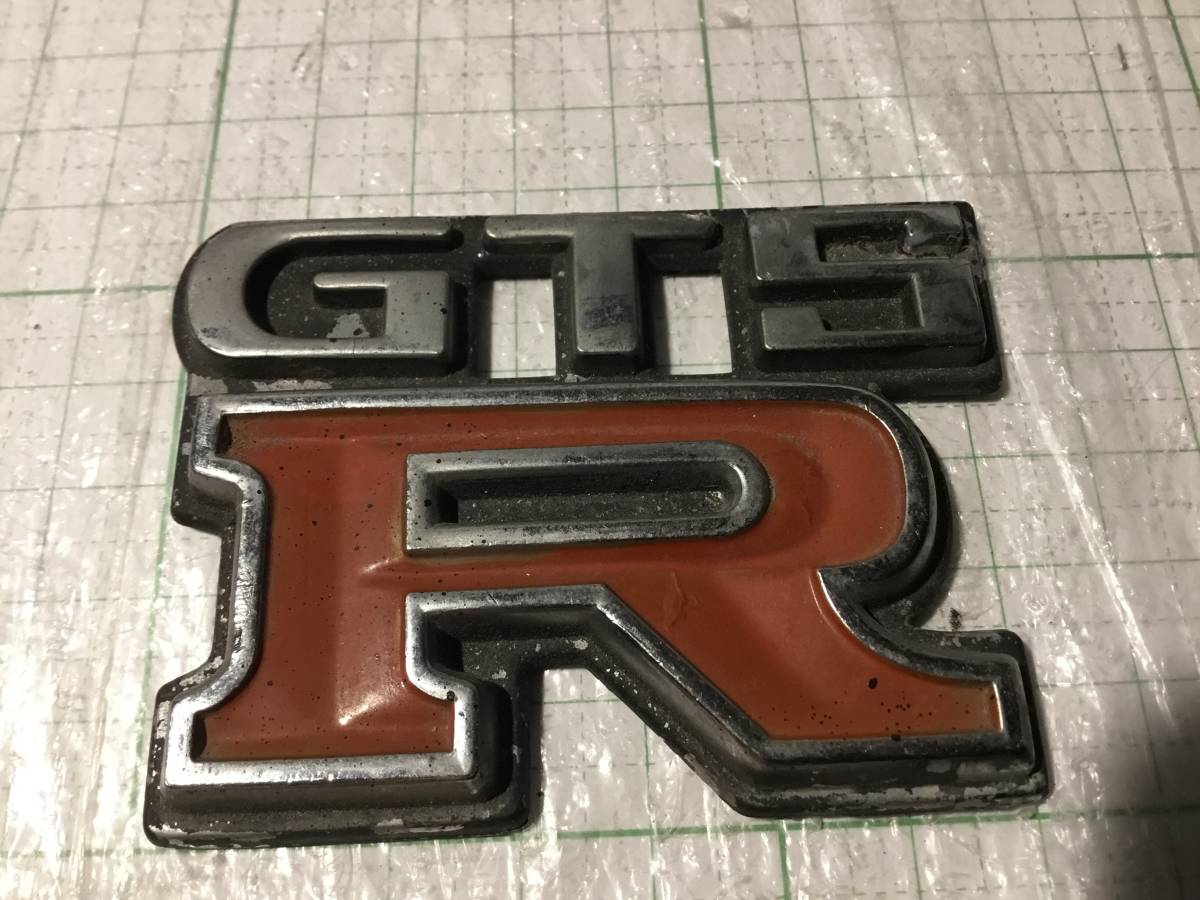 nissan スカイライン R31 R32 GTS-R エンブレム GTSR SKYLINE BADGE 
