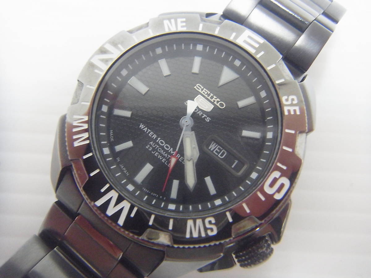 SEIKO セイコー SEIKO05 Sports スポーツ 7S36-02P0 オートマチック 