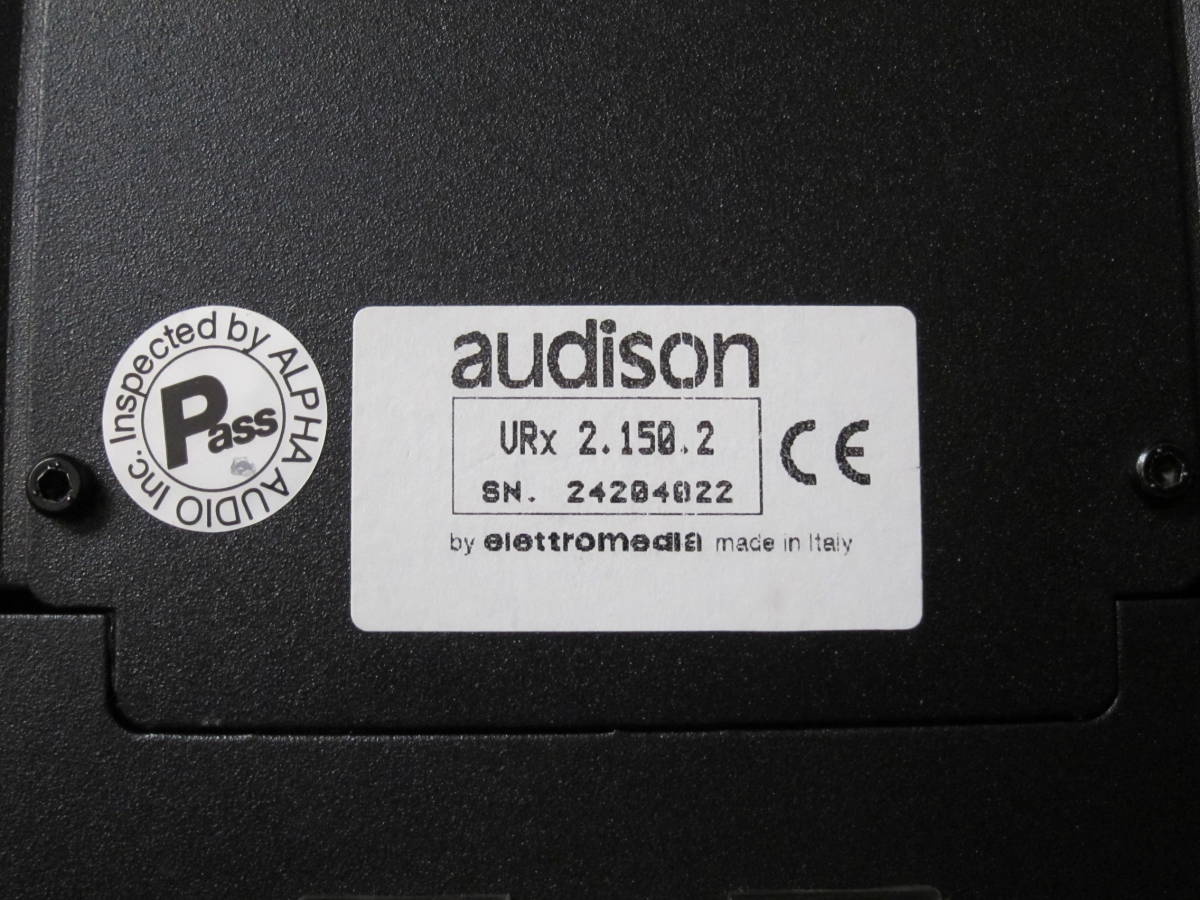 audison VRx2 150.2 動作確認済み 75W×2 高級アンプ オーディソン