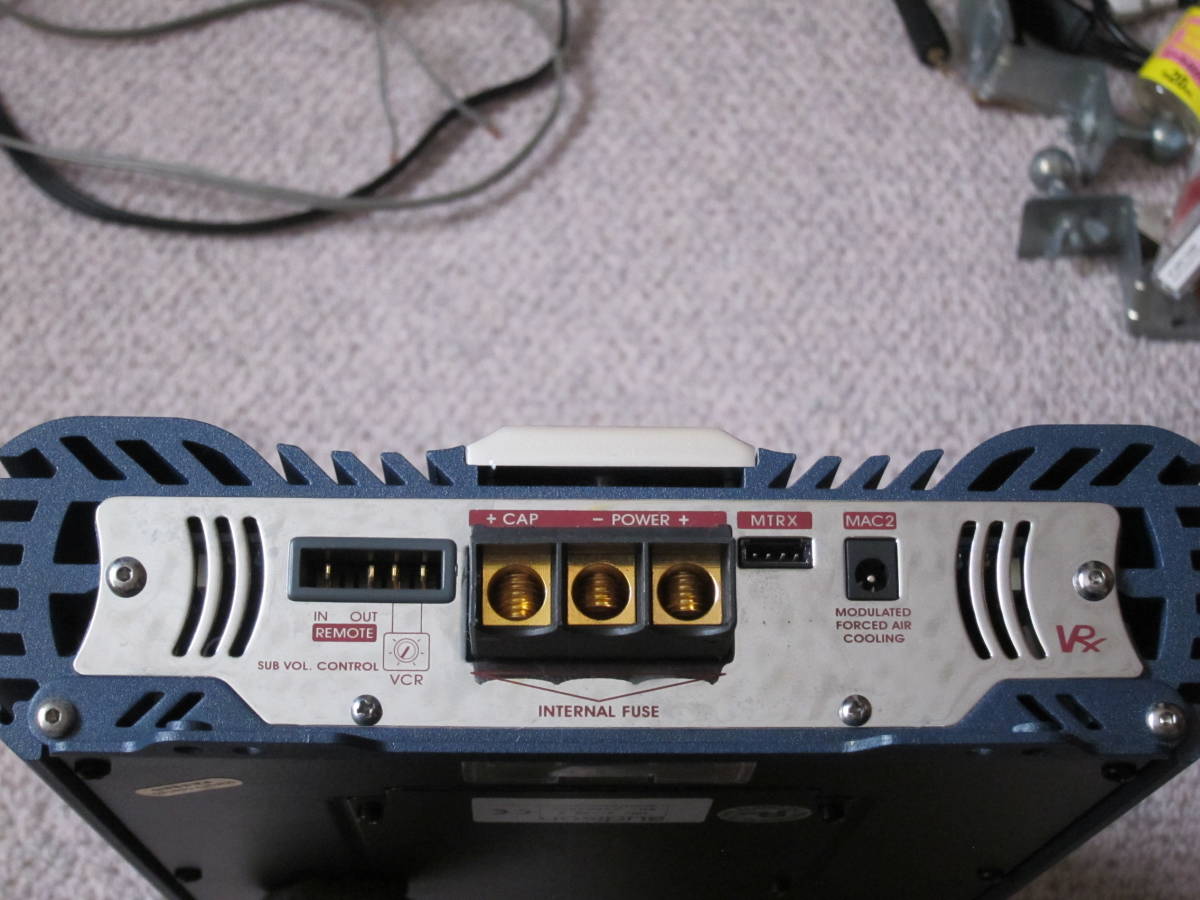 audison VRx2 150.2 動作確認済み 75W×2 高級アンプ オーディソン