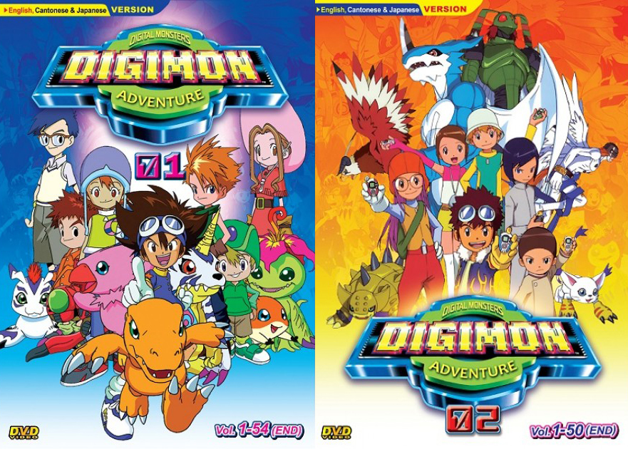 DVD まとめ売り 送料無料》 デジモンアドベンチャー (01・02セット) DVD 全104話収録