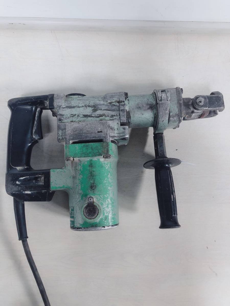 3⁄21値下げ井戸掘り ハツリ機 電動ハンマーHITACHI DH35 P0605-09 