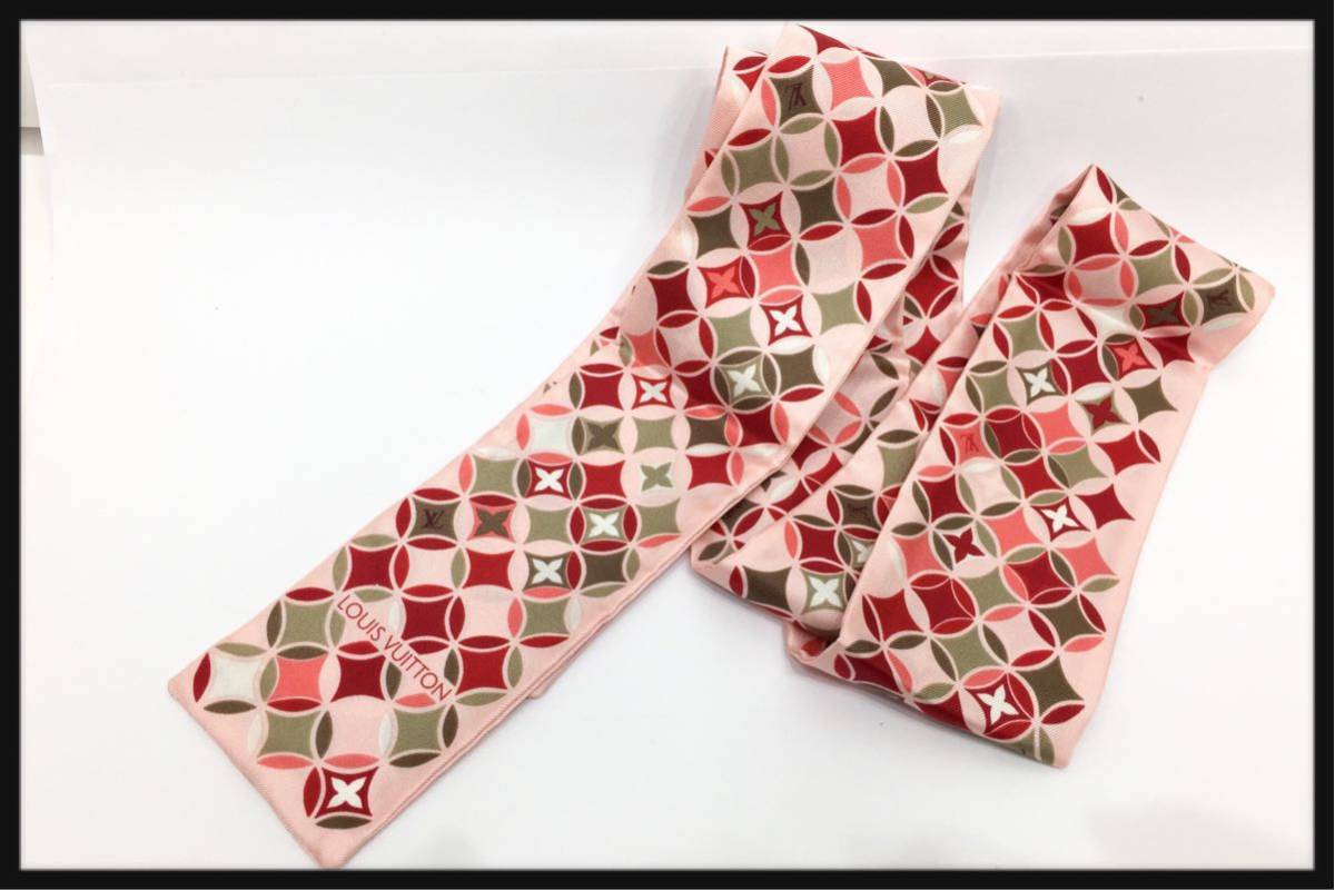 爆買い，最新作 超可愛い LOUIS VUITTON ルイヴィトン シルクツイリースカーフ ピンク系 シルク100％ リボンスカーフ 箱付き税込 即日発送可(服飾小物)｜売買されたオークション情報、yahooの商品情報をアーカイ 服飾小物