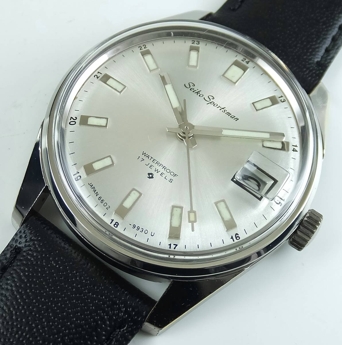 ◎セイコー　スポーツマン　紳士手巻き　アンティーク　美品