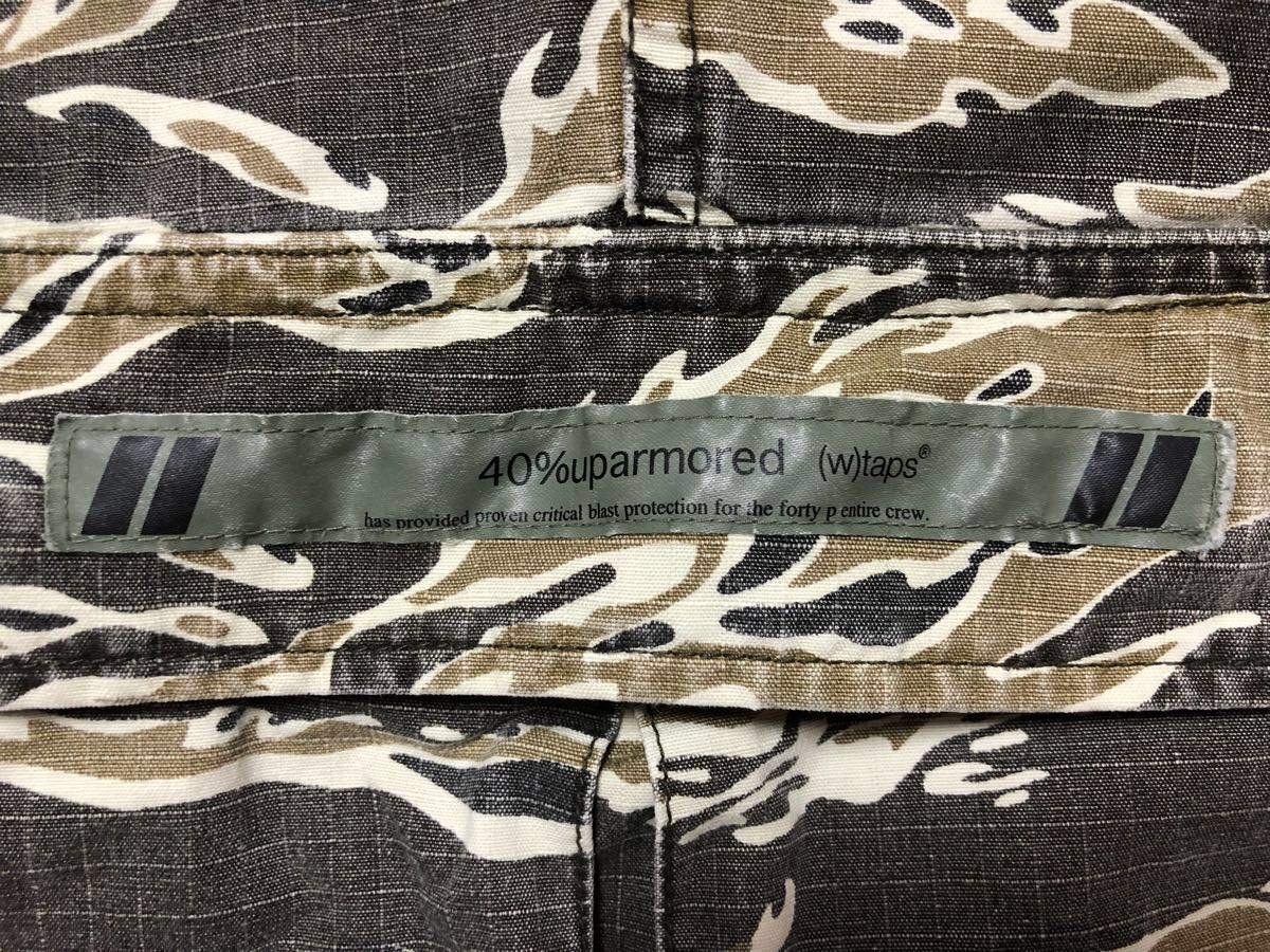 wtaps タイガーカモ カーゴパンツ M / ダブルタップス 迷彩 BDUパンツ