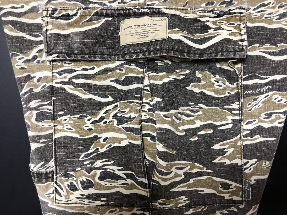 wtaps タイガーカモ カーゴパンツ M / ダブルタップス 迷彩 BDUパンツ 