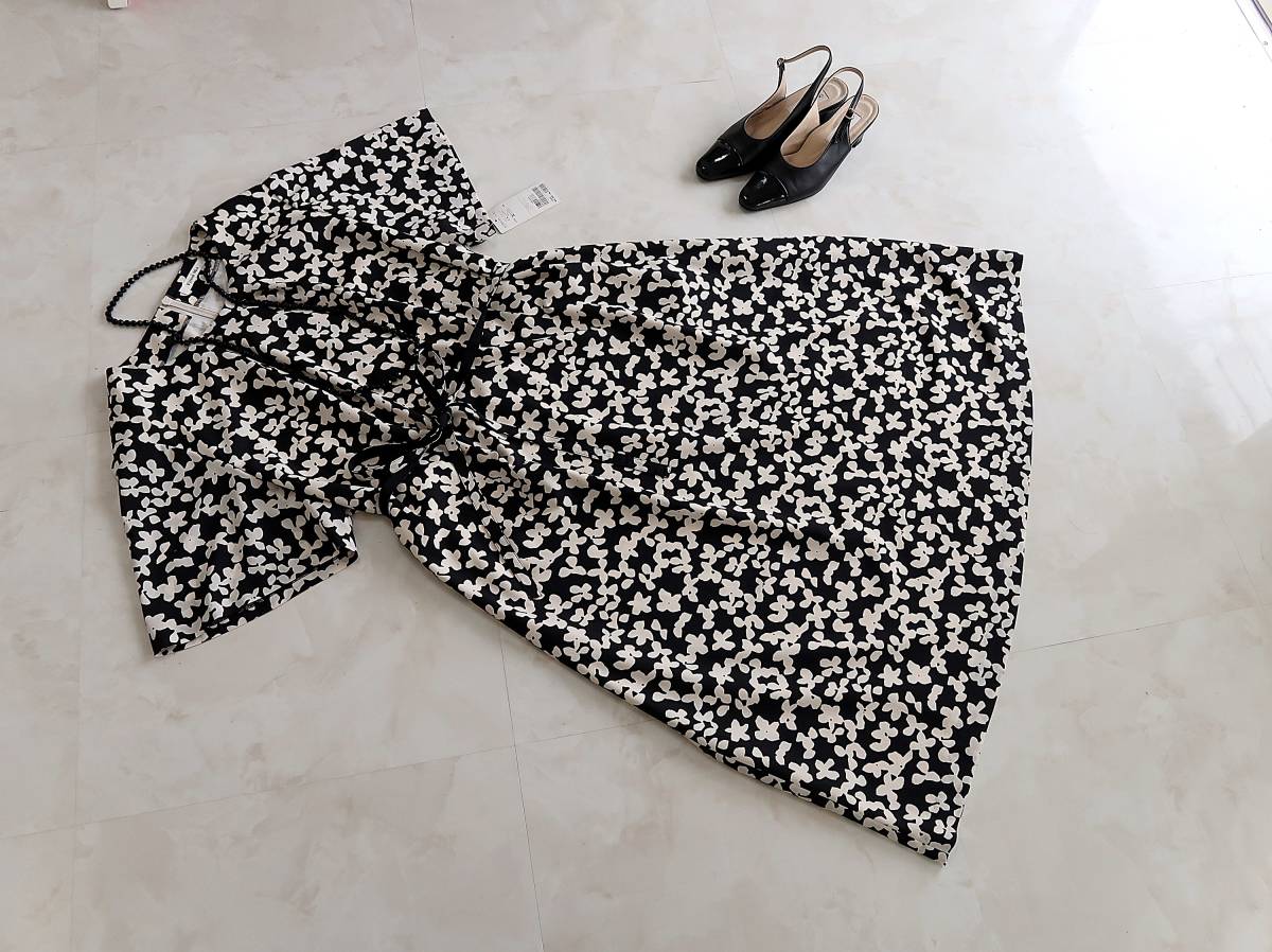 もふにゃん　Fitme Moi フィットミーモア　ロングワンピース　ELL 新品□フィットミーモア/Fitme Moi□大きいサイズELL□花柄プリント