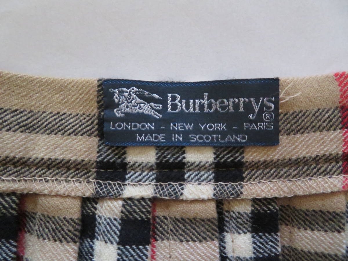 Burberrys 巻きプリーツスカート　 4