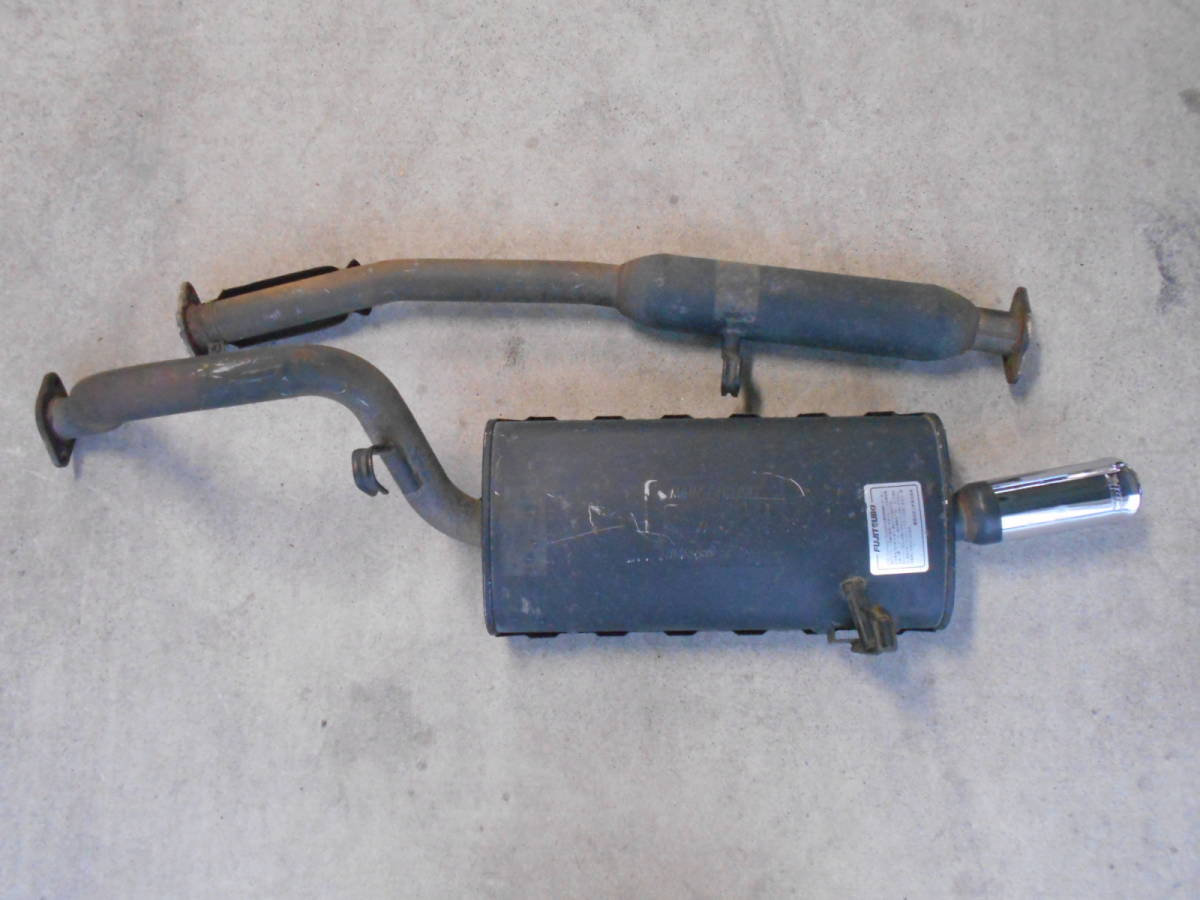 AE86 プロフ　マフラー　60パイ　当時物 AE86用TOOL BOX社製60パイステンレスデフ上マフラー - メルカリ