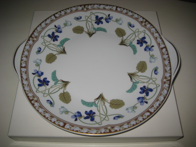 アビランド リモージュ アンペラトリス LIMOGES すみれ Haviland