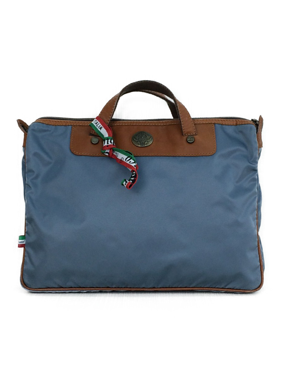  Orobianco ブリーフケース/ナイロン/BLU/無地(ブリーフケース、書類かばん)｜売買されたオークション情報、yahooの商品情報をアーカイブ公開 - オークファン ブリーフケース、書類かばん