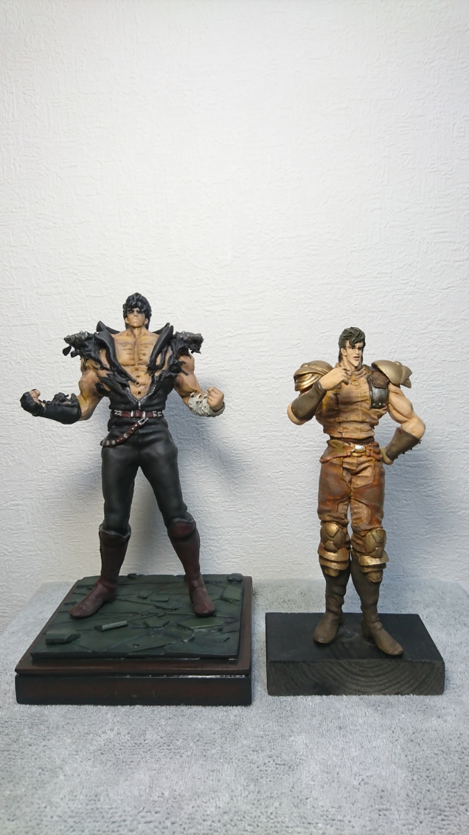 北斗の拳 ガレージ 1／12 ケンシロウ ジュウザ 北斗の拳 海洋堂 1⁄12