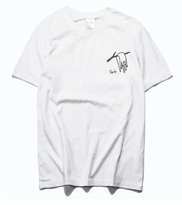 Tシャツ 半袖 丸首 Ripndipリップンディップ イラスト キャラクター 猫 Lサイズ イラスト キャラクター 売買されたオークション情報 Yahooの商品情報をアーカイブ公開 オークファン Aucfan Com