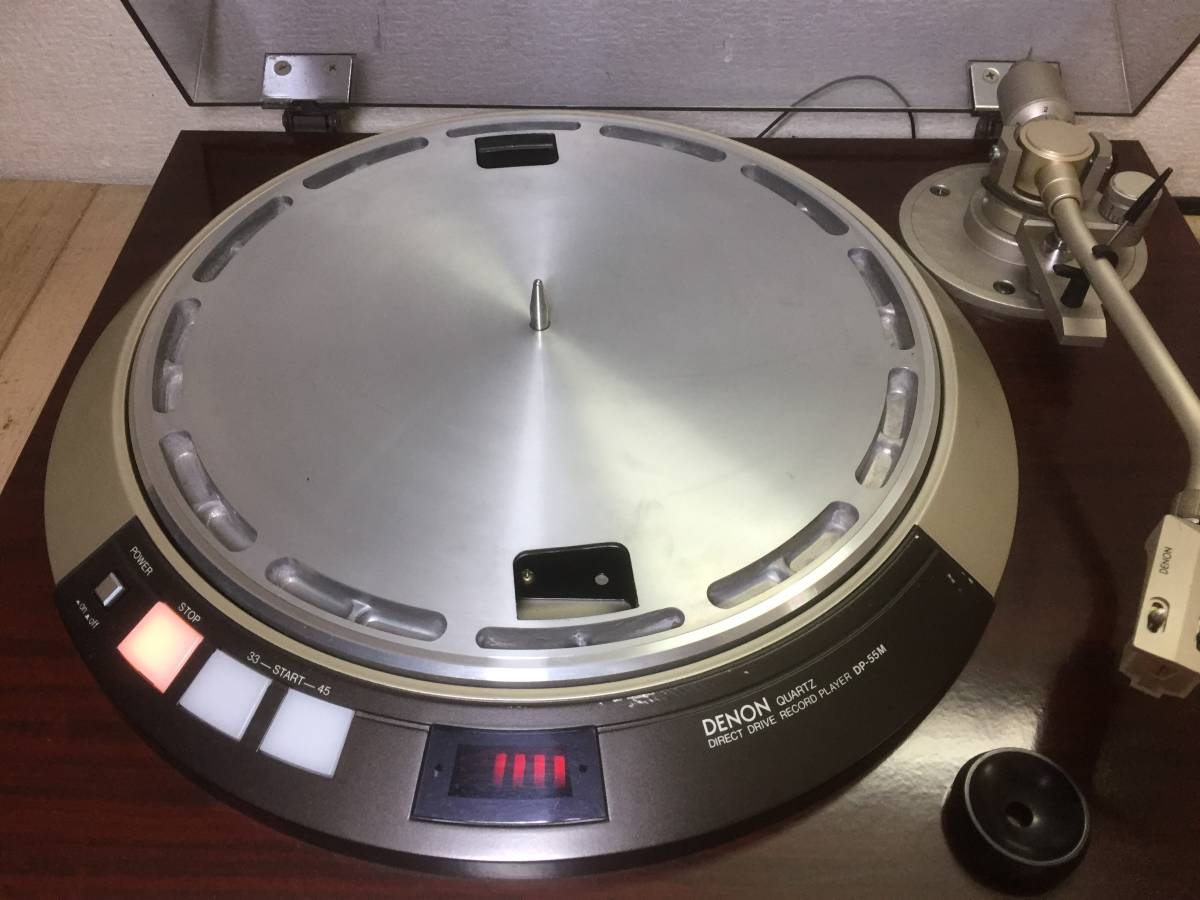 質屋 オンライン DENON DP-55M レコードプレーヤー ターンテーブル