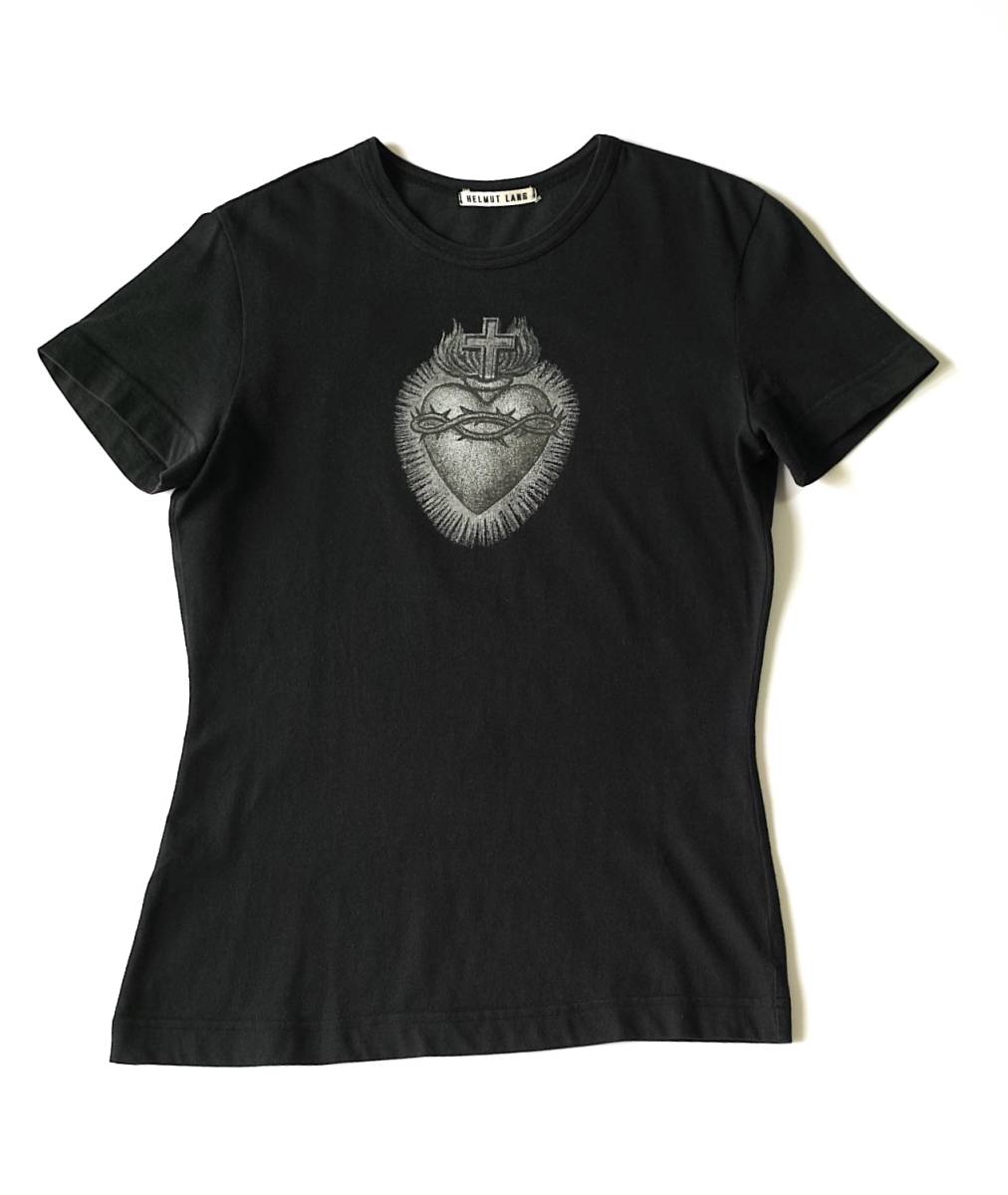HELMUT LANG ヘルムートラング 1993 'Heart' T-Shirt Tシャツ 【公式通販】