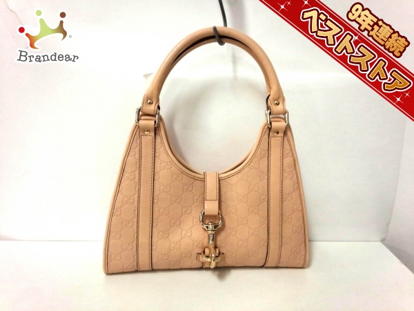 SALE，100%新品 グッチ GUCCI バッグ ショルダーバッグ レザー ソフトベージュ 203495 シマライン(その他)｜売買されたオークション情報、yahooの商品情報をアーカイブ公開 - オークファン かばん、バッグ