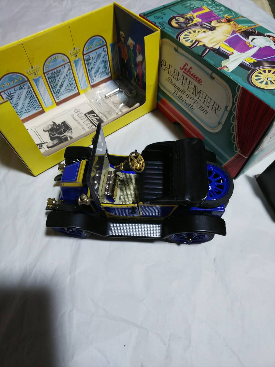 シュコー ルノー 6CV 1911 ブルー×ブラック オールドタイマー OLDTIMER