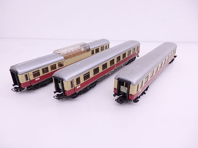 Marklin/メルクリン 鉄道模型 3点式HOゲージ 客車3輌セット ドイツ製 
