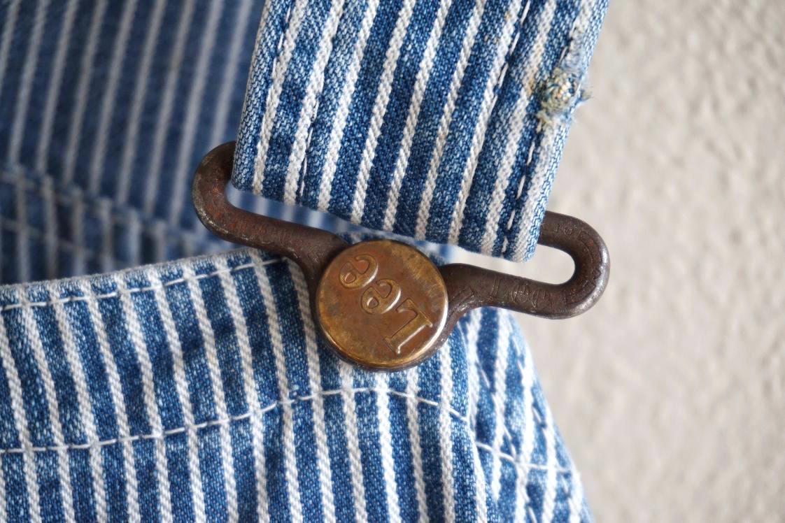 Lee 91-SB オーバーオール 60s ヴィンテージ Lee ヒッコリーストライプ