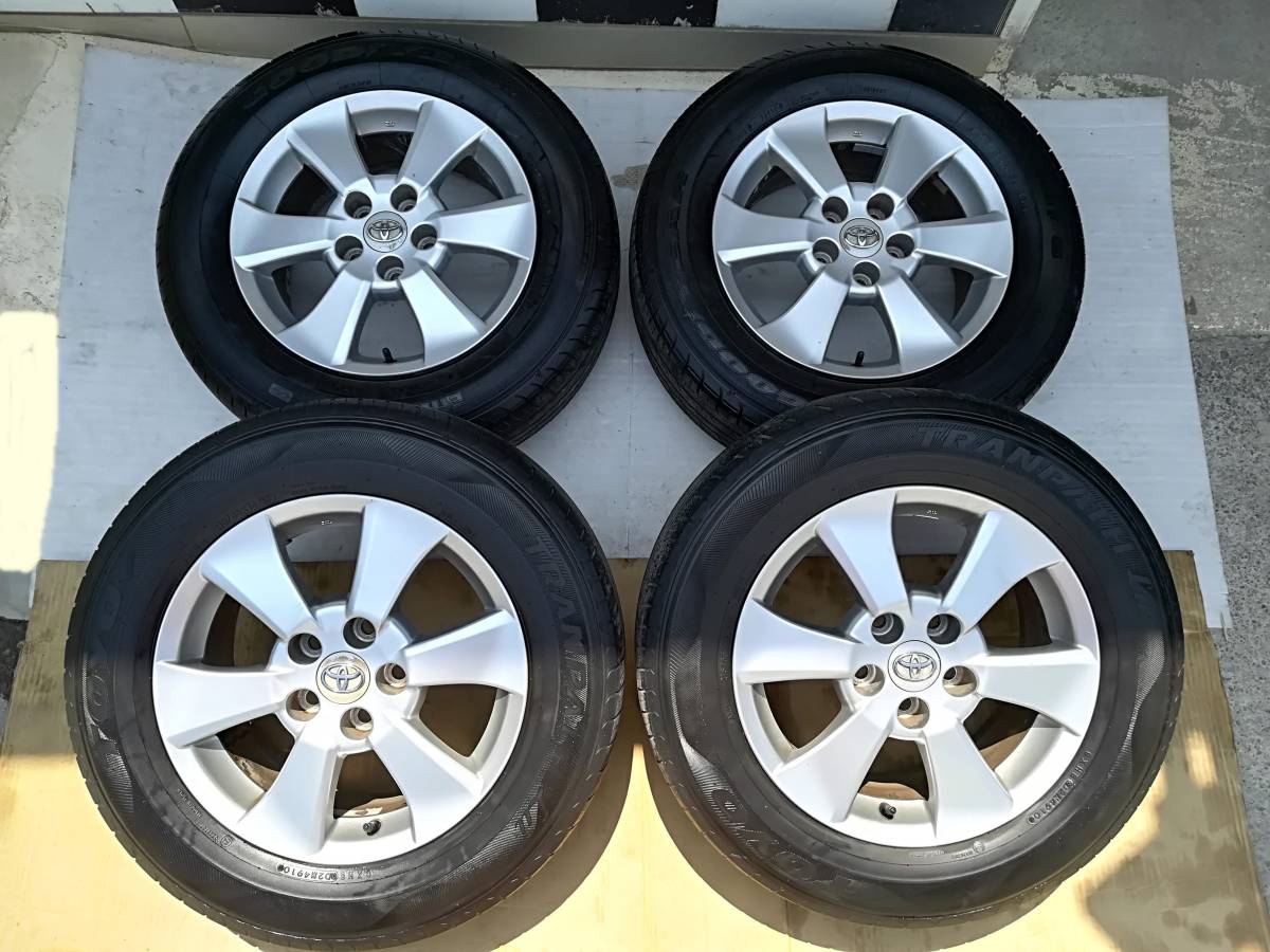 ロン☆福太郎様交渉中215/65R16トヨタ20系純正ホイール4本セット ○○アルファード20純正ホイール ☆215/65R16☆ホイール16X6.5J 5穴 4