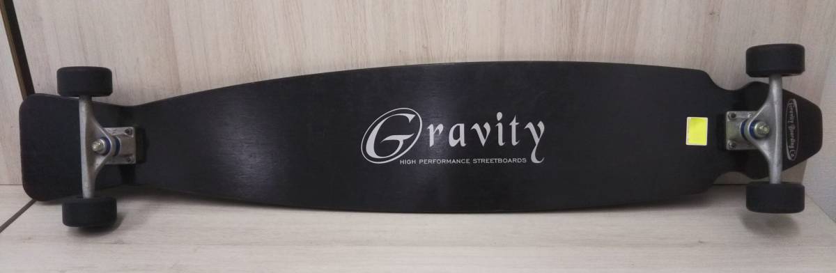 Gravity グラビティ ロングスケートボード ブラック 【公式通販】