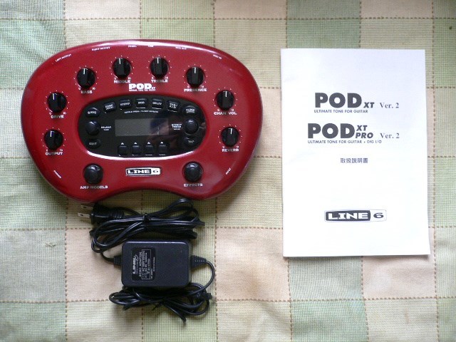 【爆買い，低価】 LINE6 POD XT Ver.3.01/ライン6 ACアダプター 取説付(アンプシミュレーター)｜売買されたオークション情報、yahooの商品情報をアーカイブ公開 - オークファン エフェクター