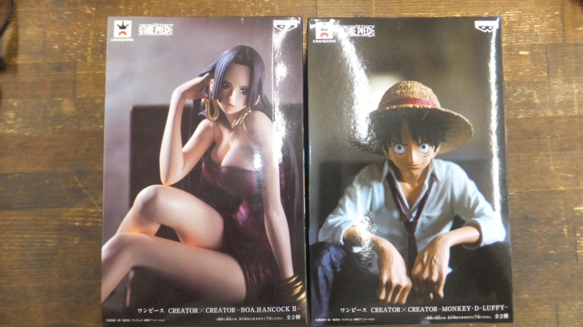 sum○中古・未開封○ワンピース creator×creator 造型師×写真家 ルフィ