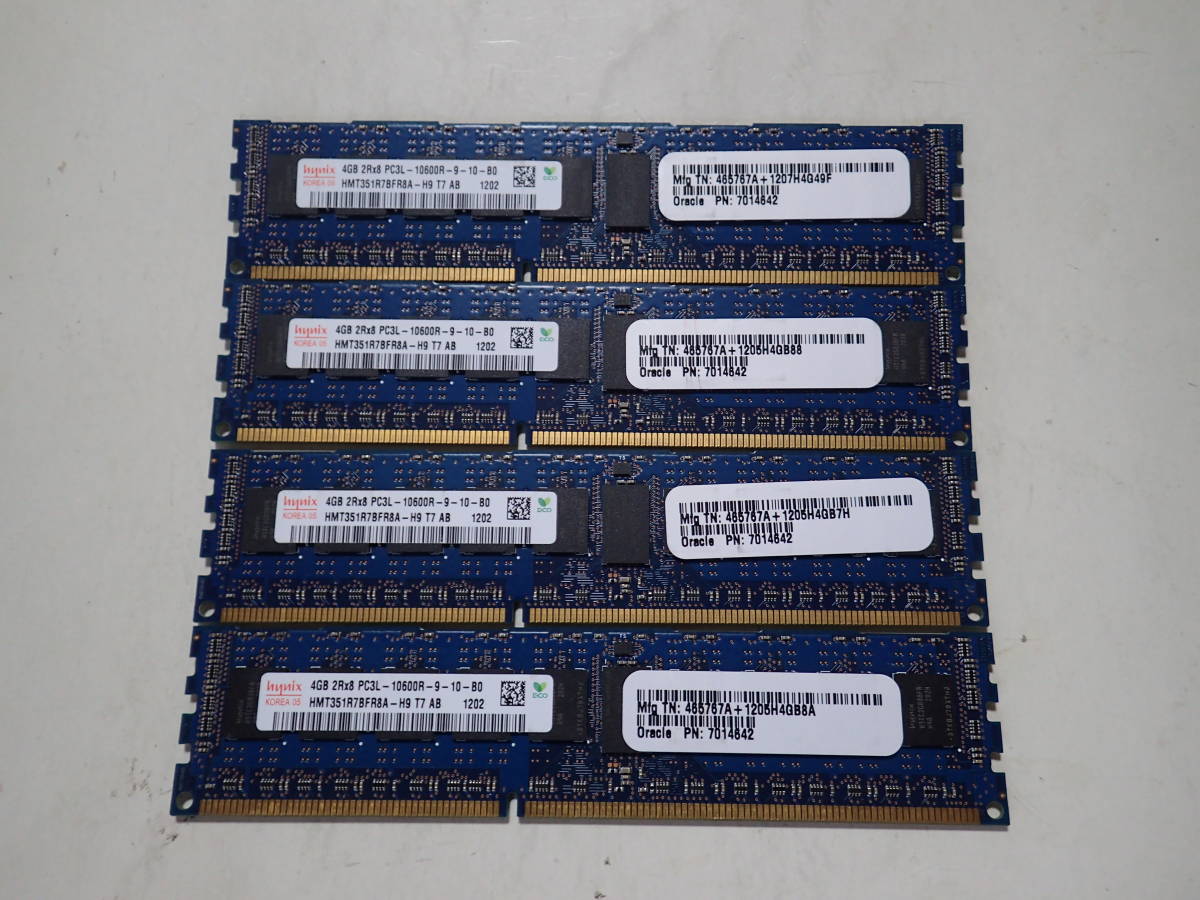 SK hynix : Hynix DDR4 ECC⁄REG 4GB 64GB⁄4Gx4 3200MHz サーバー用 