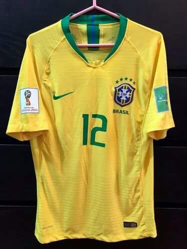 2018 ブラジル代表 選手支給品 ユニフォーム マルセロ 【公式通販】