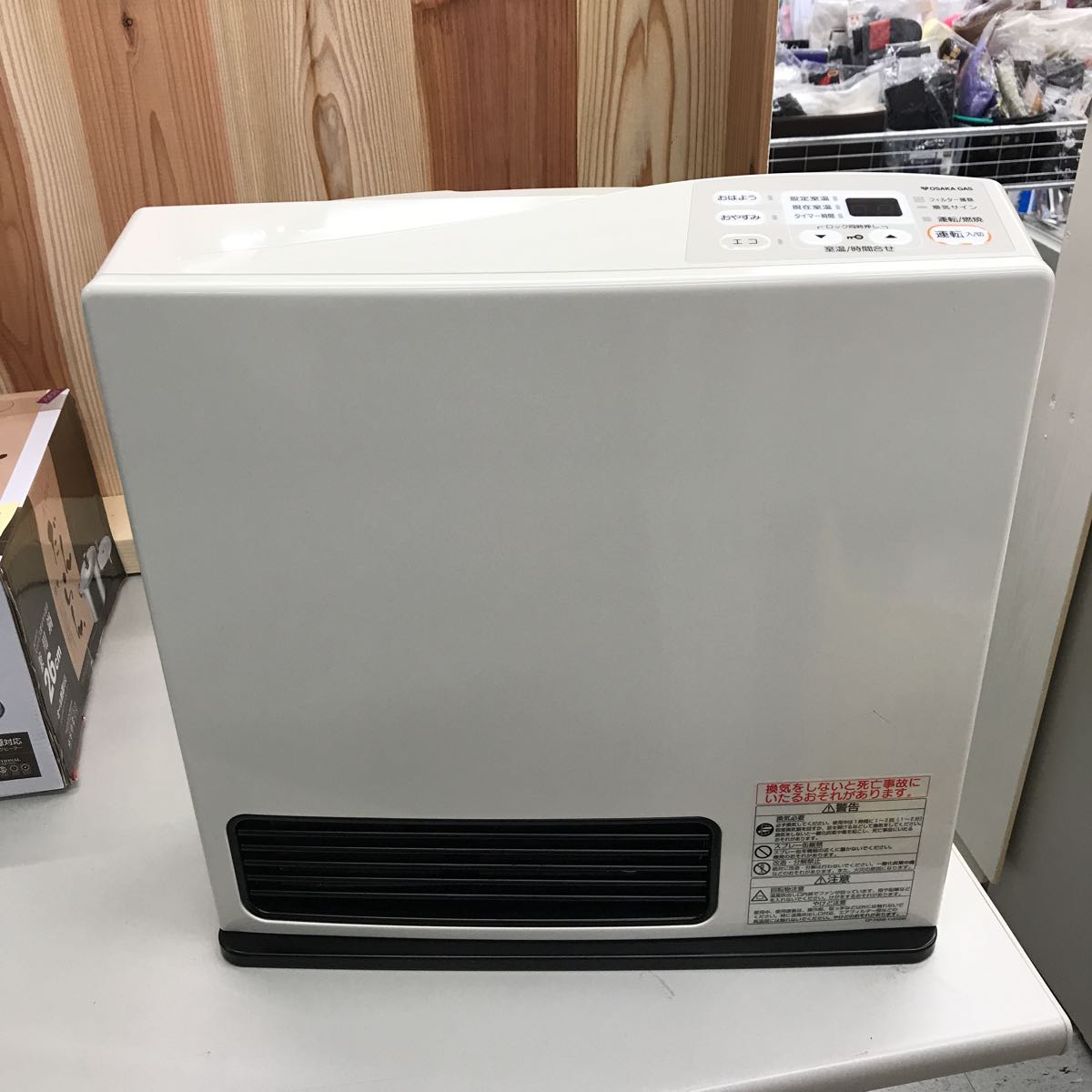 【お得，低価】 大阪ガス /ガスストーブ/RC-M4001E/都市ガス12A 13A用(ガスファンヒーター)｜売買されたオークション情報、yahooの商品情報をアーカイブ公開 - オークファン ガスファンヒーター