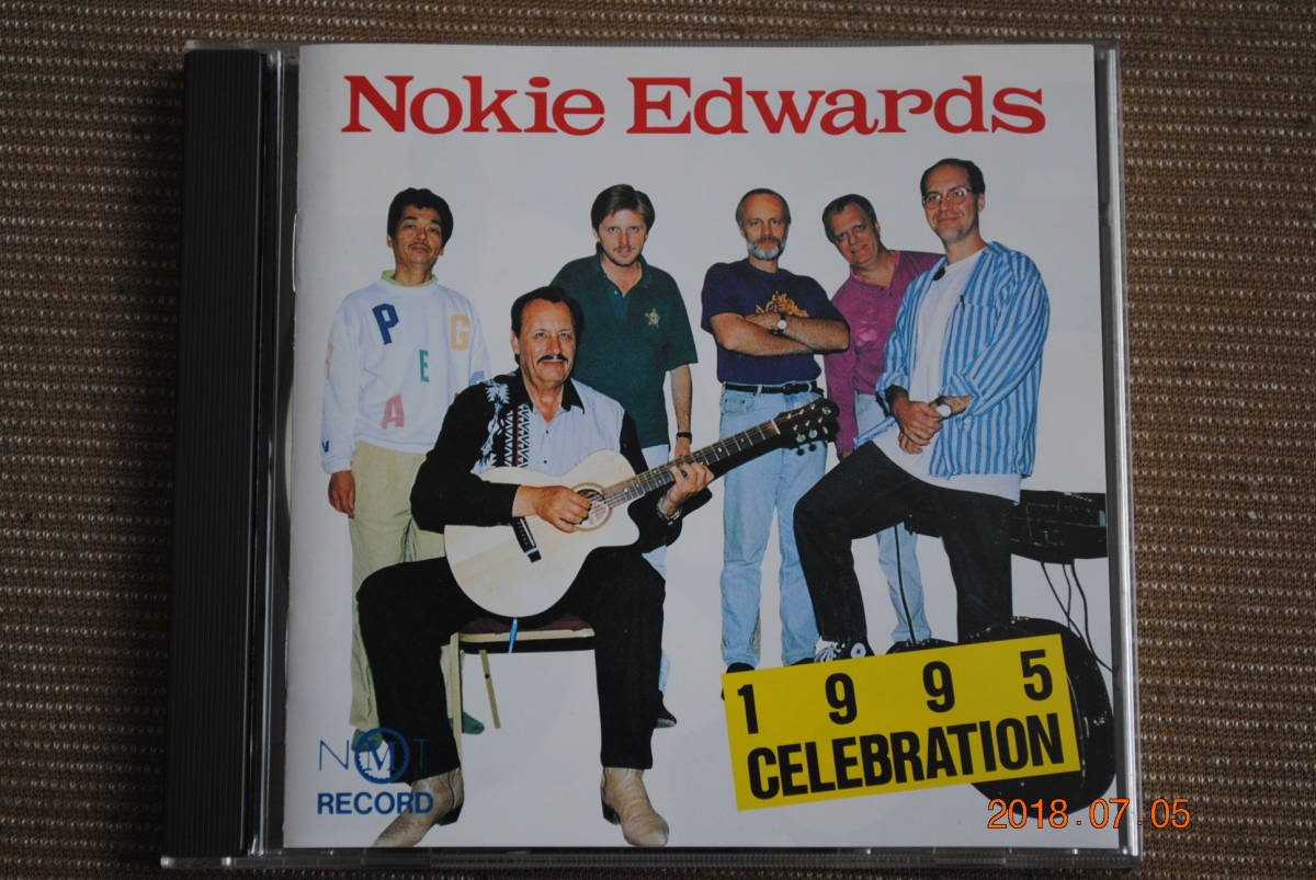 CD ノーキー・エドワーズ☆1995 Celebration /エーゲ海の真珠/ Nokie Edwards/ベンチャーズ，ポールモーリア