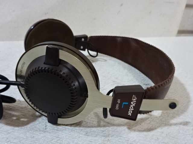 Victor HP-660 ステレオヘッドホン ☆Victor HP-660 ヘッドホン ビンテージ ビクター ステレオ 本体のみ