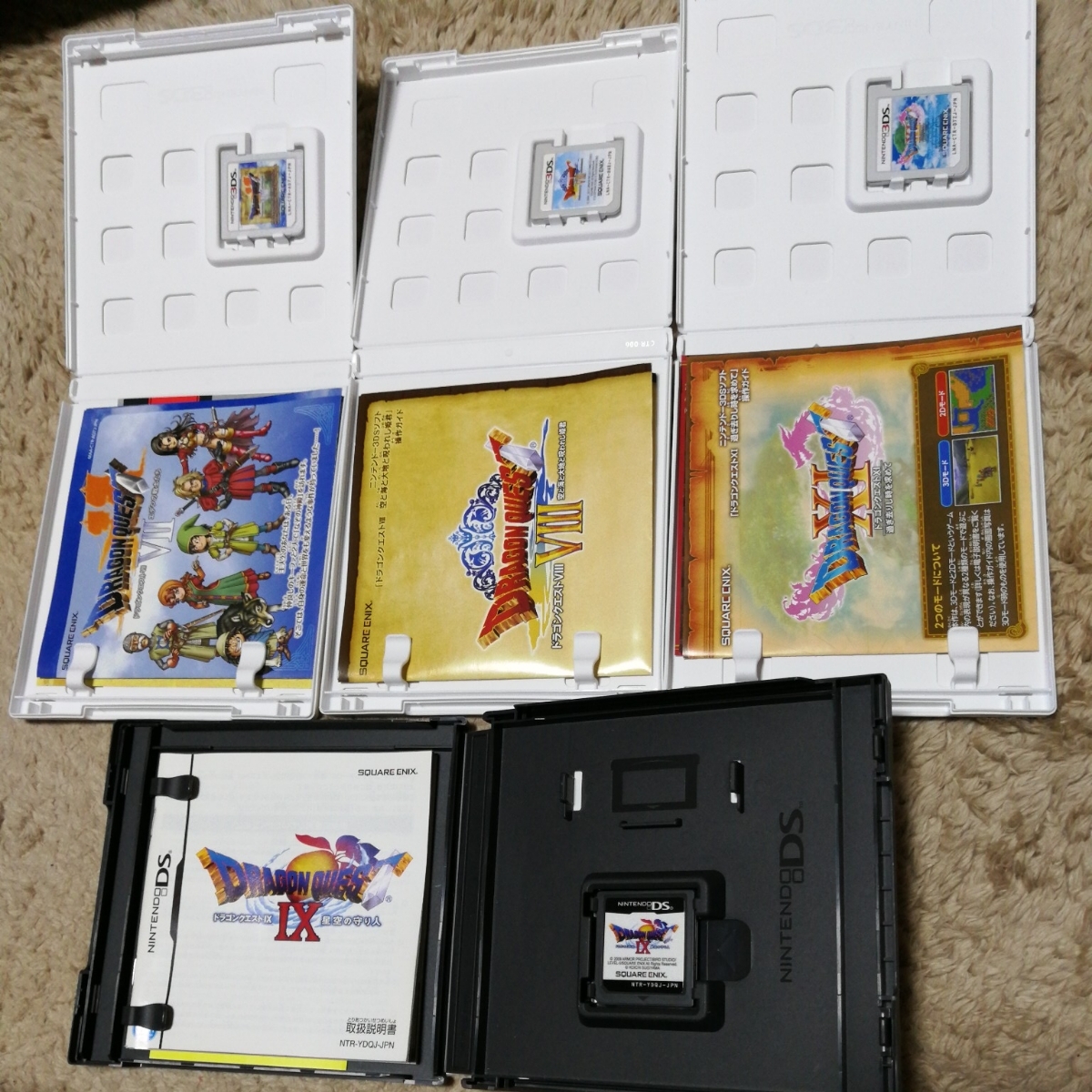 3DS DS ドラゴンクエスト 7 8 9 11 ドラクエ Ⅶ Ⅷ Ⅸ ⅩⅠ 空と海と