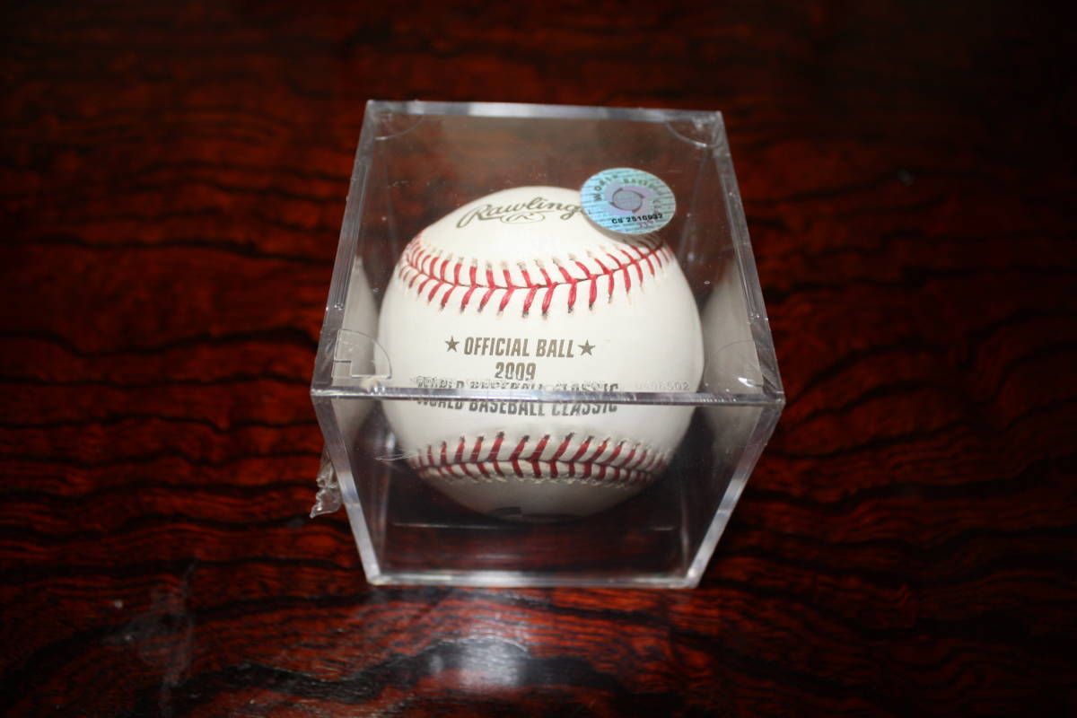 2009 WBC 公式試合球 Rawlings 実使用球 2009 WBC 公式試合球 Rawlings 実使用球 Rawlings 2009 WBC公式ボール
