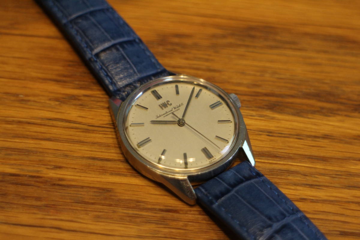 ＩＷＣ名機Ｃａｌ８９ハイグレード仕様スクリューバック手巻き防水時計上美品Ｒ８１０☆コレクション品☆