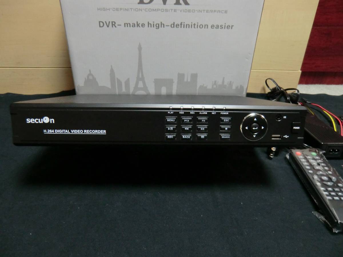  H.264対応 デジタルビデオレコーダー 8ch HDD未搭載(防犯カメラ)｜売買されたオークション情報、yahooの商品情報をアーカイブ公開 - オークファン 防犯カメラ