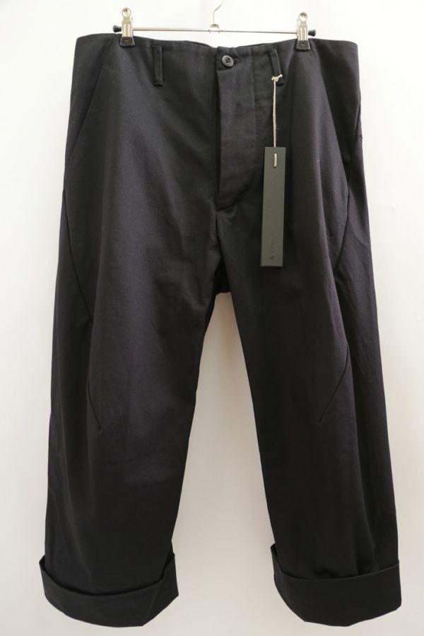 新品 KLASICA クラシカ ASTON RM TROUSERS 立体裁断 パンツ BLACK 3 100HG4332 AA04