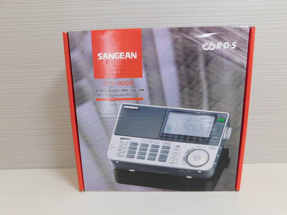 ★Sangean ATS-909X (白) FM76-108MHz 100VACアダプター 日本語版説明書付属 FM/LW/MW/SW 短波ラジオ★_1