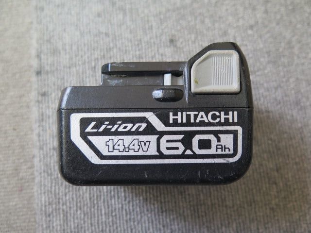 1円～【日立】 14.4v 6.0Ah 純正バッテリー BSL1460
