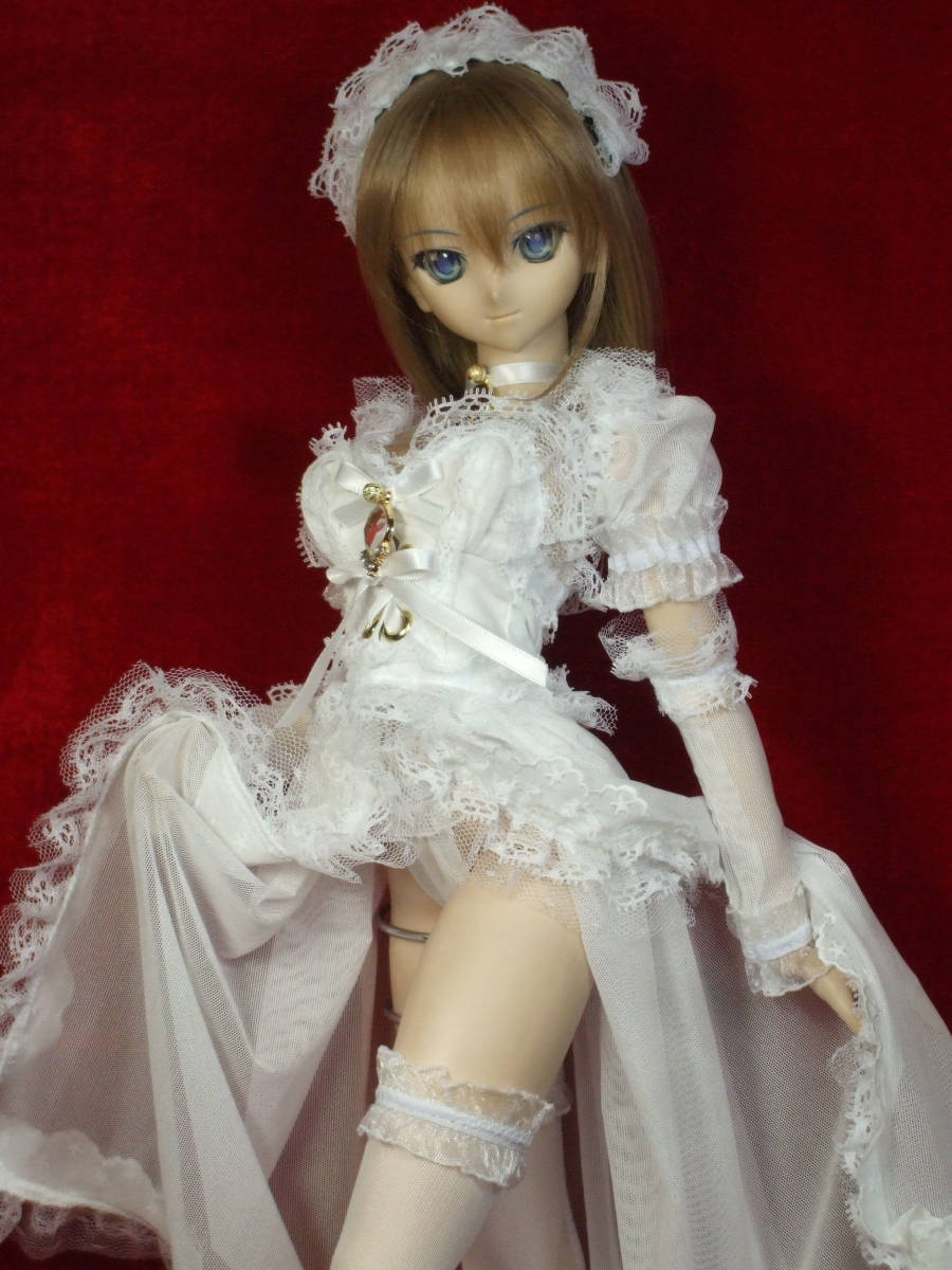 DD L胸用♪白のドレス Agnola♪†† 【公式通販】