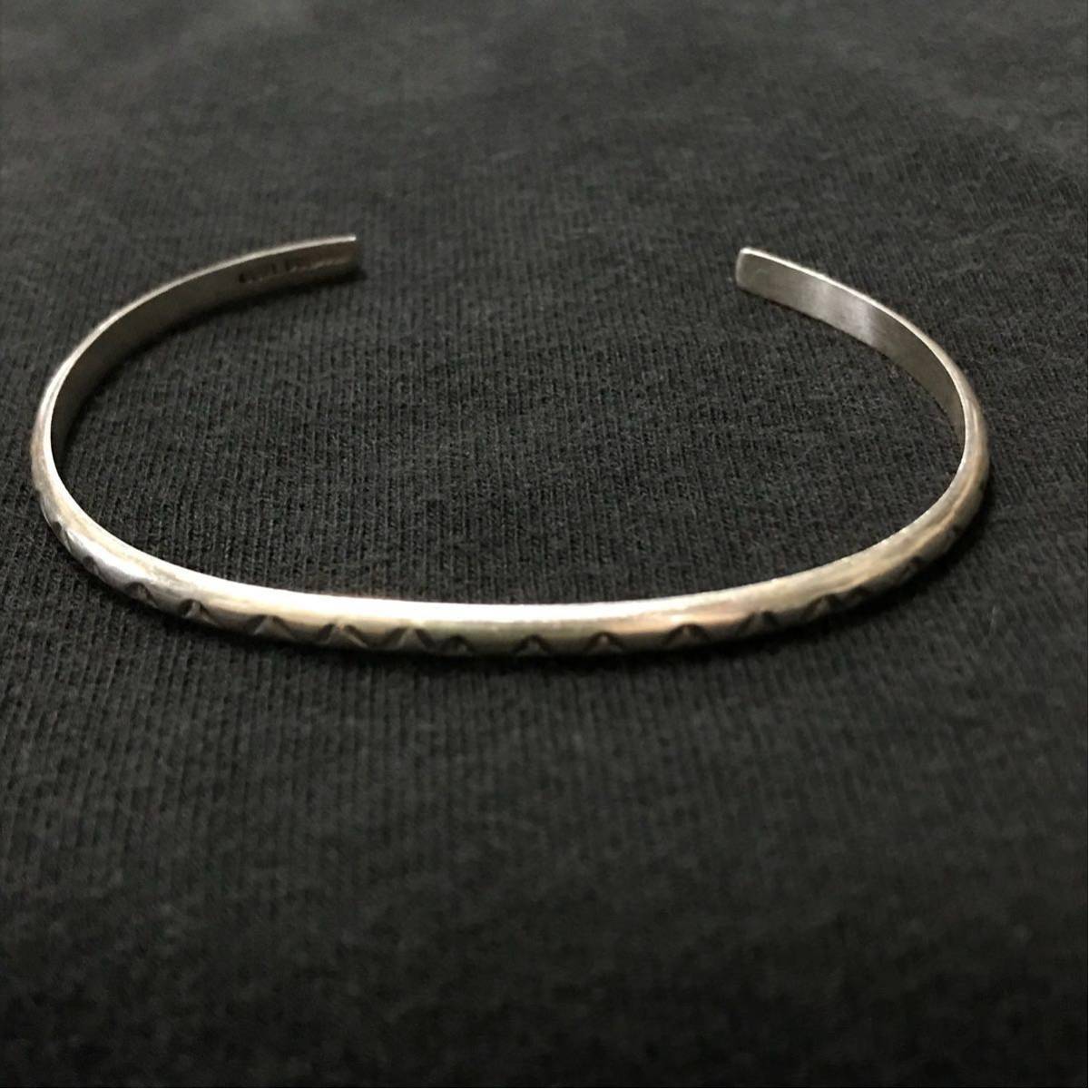 ナバホ族 インディアンジュエリー スタンプワーク JEWELRY INDIAN 