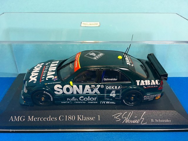 【 Minichamps 】 1:43　Mercedes-Benz AMG C-180 Klasse 1 DTM'94 Team AMG #4　(#430-943304) _1