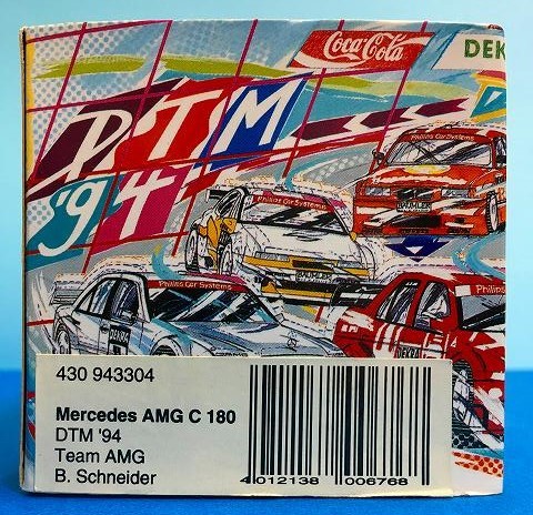 【 Minichamps 】 1:43　Mercedes-Benz AMG C-180 Klasse 1 DTM'94 Team AMG #4　(#430-943304) _8