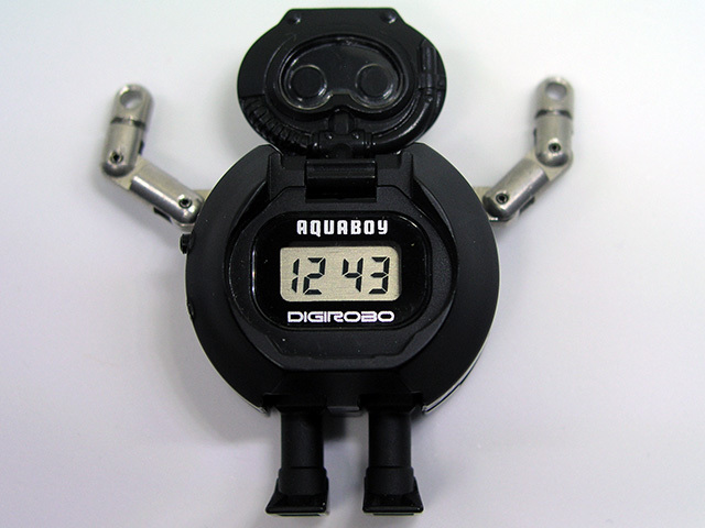メンズ 【激レア】BANDAI DIGIROBO AQUABOY ロボット時計