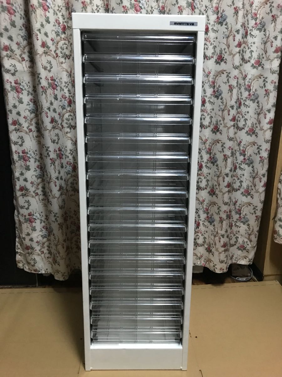 ☆中古美品 ナカバヤシ AVANTTE-V2 レターケース タテ型 A4浅型 18段