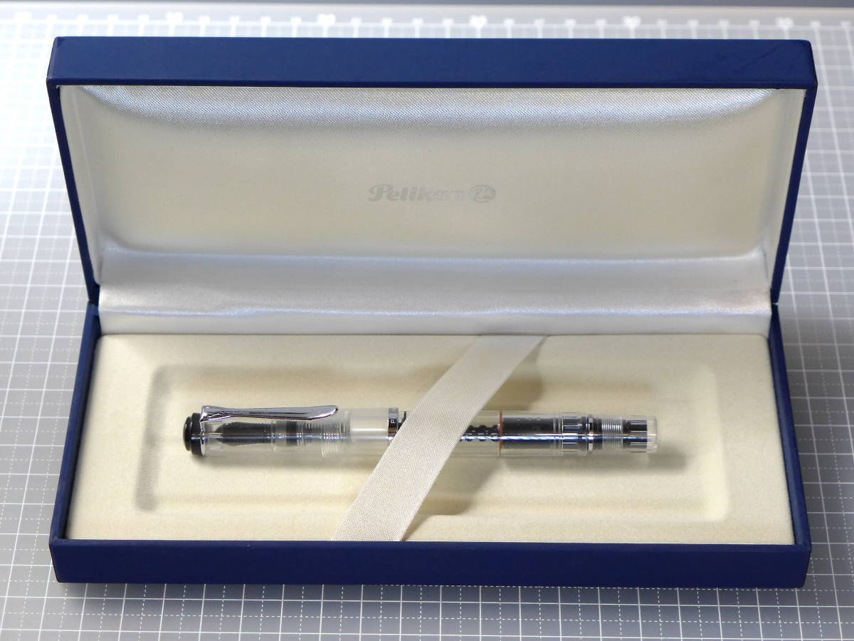 Pelikan ペリカン 万年筆 M205 デモンストレーター クリア Bニブ