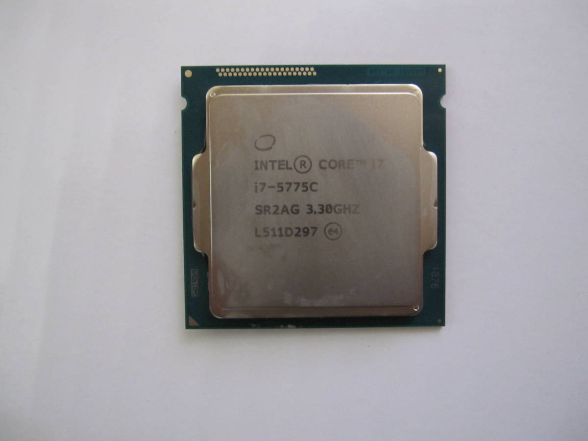 限定SALE，本物保証 CPU INTEL Core i7-5775C SR2AG(Core i7)｜売買されたオークション情報、yahooの商品情報をアーカイブ公開 - オークファン Core i7