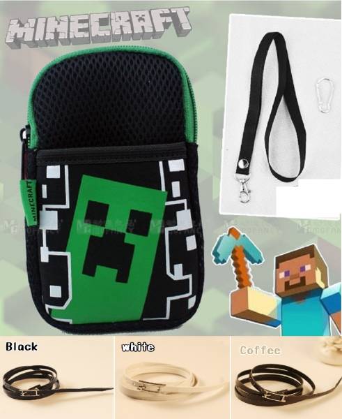 マインクラフト クリーパー ポーチ ブレスレット スマホ ゲーム機入れ Minecraft Creeper マイクラ グッズ コスプレ スキン コスチューム ゲームキャラクター 売買されたオークション情報 Yahooの商品情報をアーカイブ公開 オークファン Aucfan Com