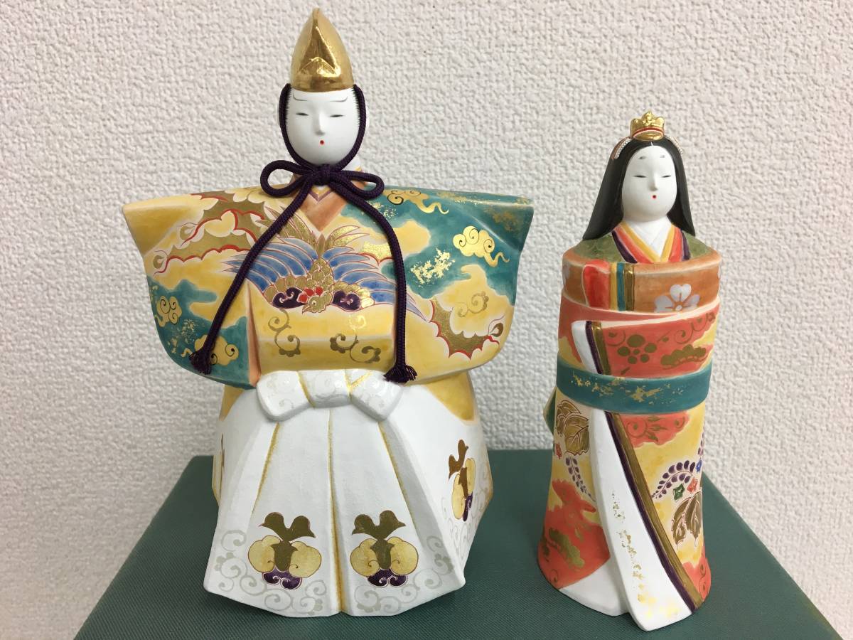 ひな人形 古典鳳凰雛 佐藤好昭 作 陶器製 共箱付き ☆未使用品☆ 置物 