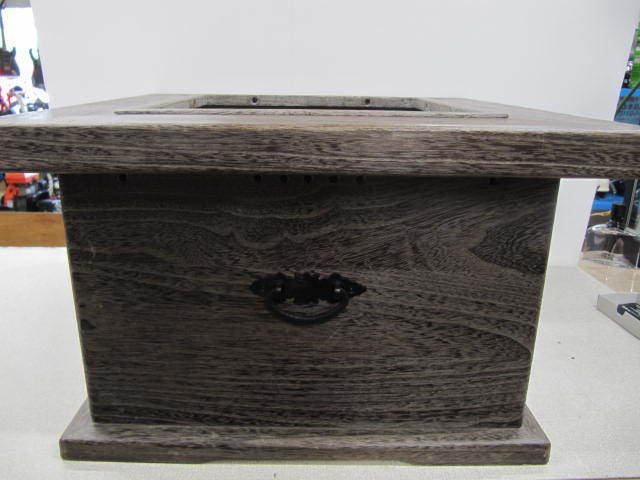 良好品 桐うづくり ハロゲン 火鉢 AM-22 電気 火鉢 （暖房・湯沸かし）【日本製】桐単材　ハロゲン ヒーター50HZ・60HZ